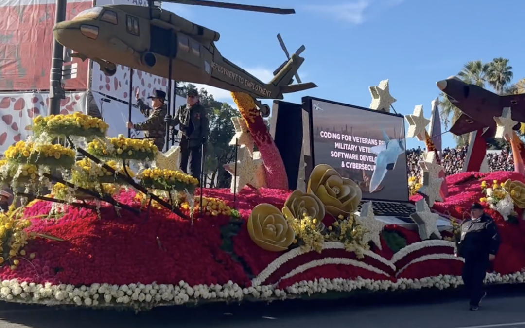 ‘Coding for Veterans’ Float Earns International Recognition Prize at Rose Parade