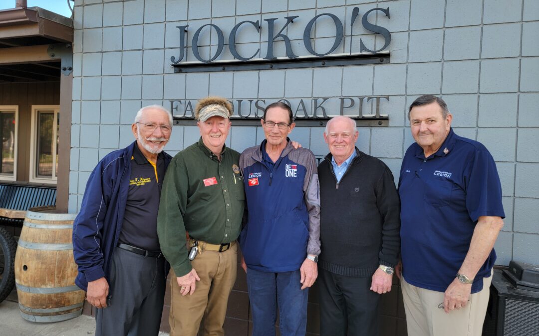 Dinner at Jocko’s: A Legionnaire’s Tradition of Sharing a Meal with the Leading Candidate for National Commander