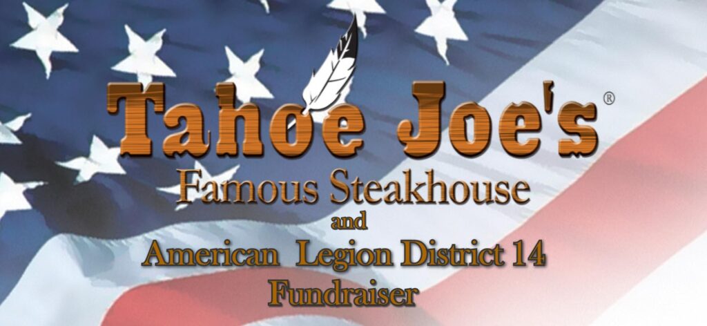 District 14 Tahoe Joe's fundraiser