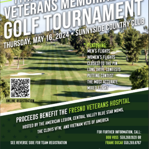 11th Annual Veterans Memorial Day Golf Tournament