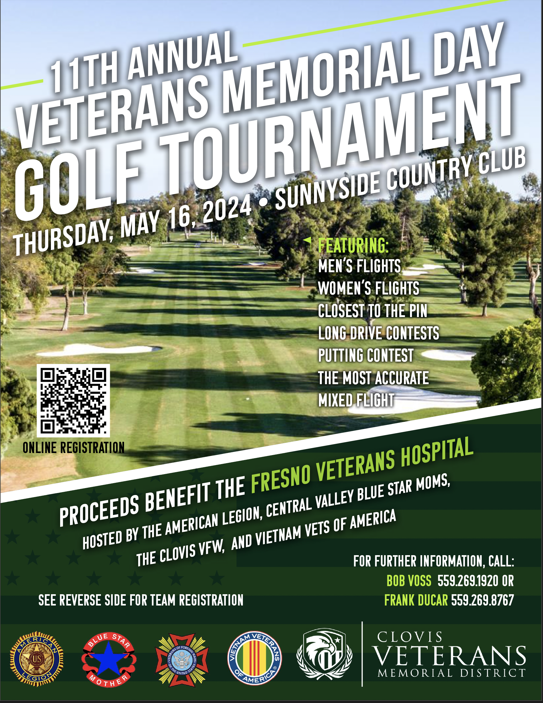 11th Annual Veterans Memorial Day Golf Tournament