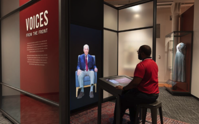 Exhibit at National WWII Museum Allows Visitors to Interact with AI Replicas of World War II Veterans