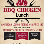 American Legion Riders Chapter 180 BBQ Chicken Lunch