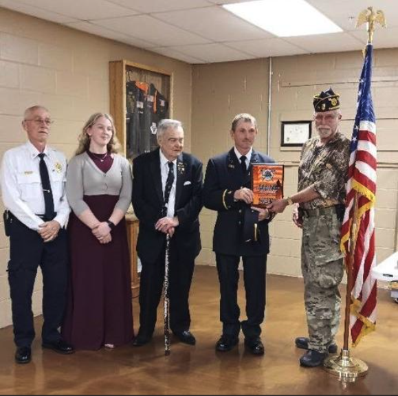 Sons of The American Legion Post 71 Member John Savage Named American Legion Firefighter of the Year