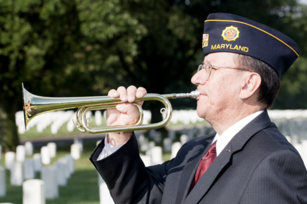 Taps Bugler Jari Villanueva