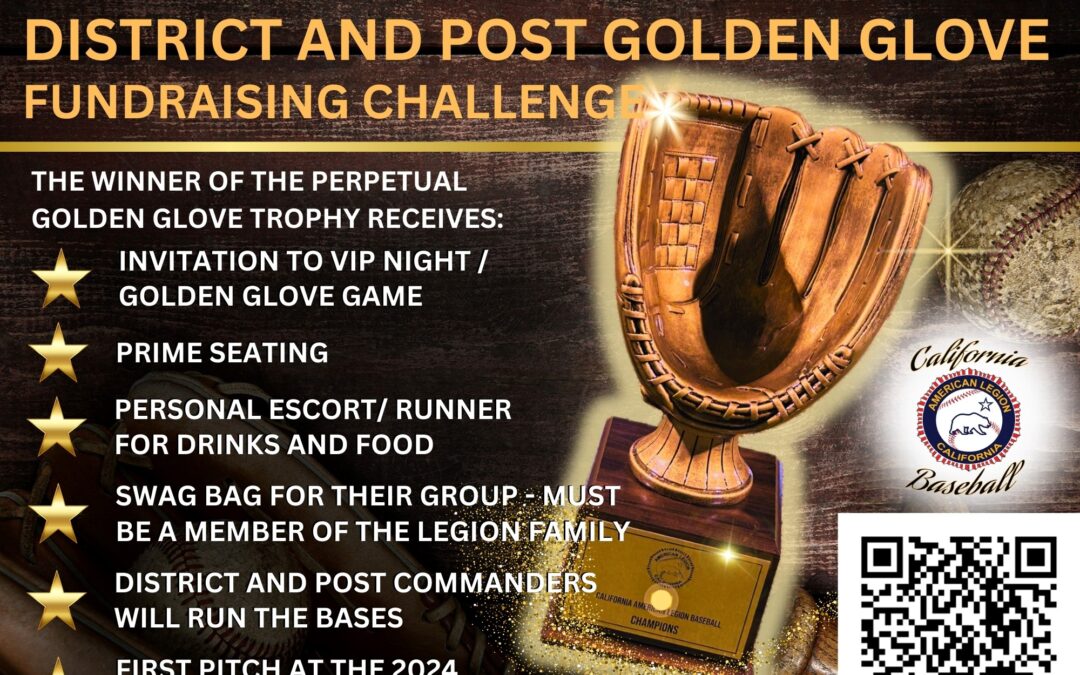 California American Legion Baseball Golden Glove Fundraising Challenge