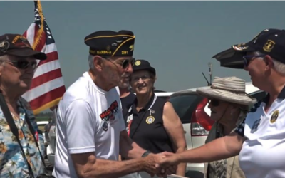 Legionnaire Is Driving Across the U.S. in a Corvette to Raise Awareness About Veteran Suicide