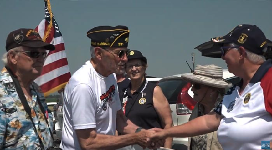 Legionnaire Is Driving Across the U.S. in a Corvette to Raise Awareness About Veteran Suicide