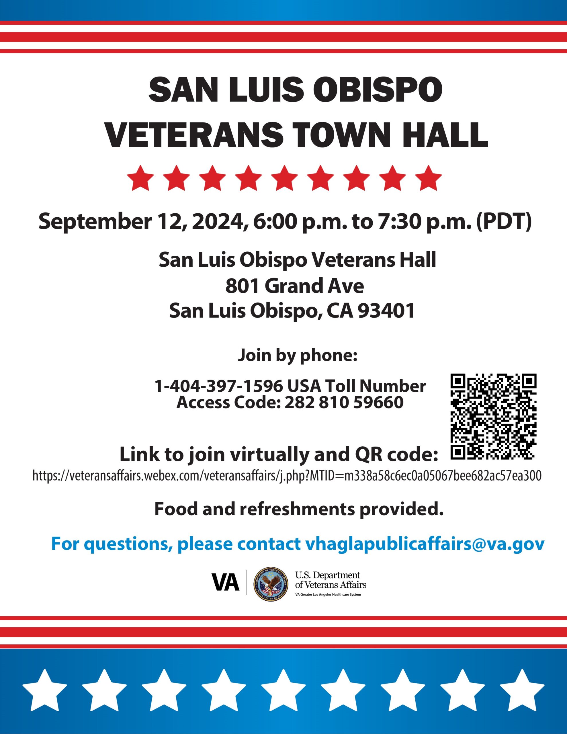 San Luis Obispo Veterans Town Hall