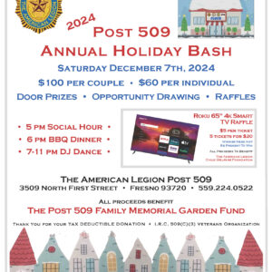 Post 509 Annual Holiday Bash