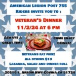 American Legion Riders Post 755 Riders Veterans Dinner