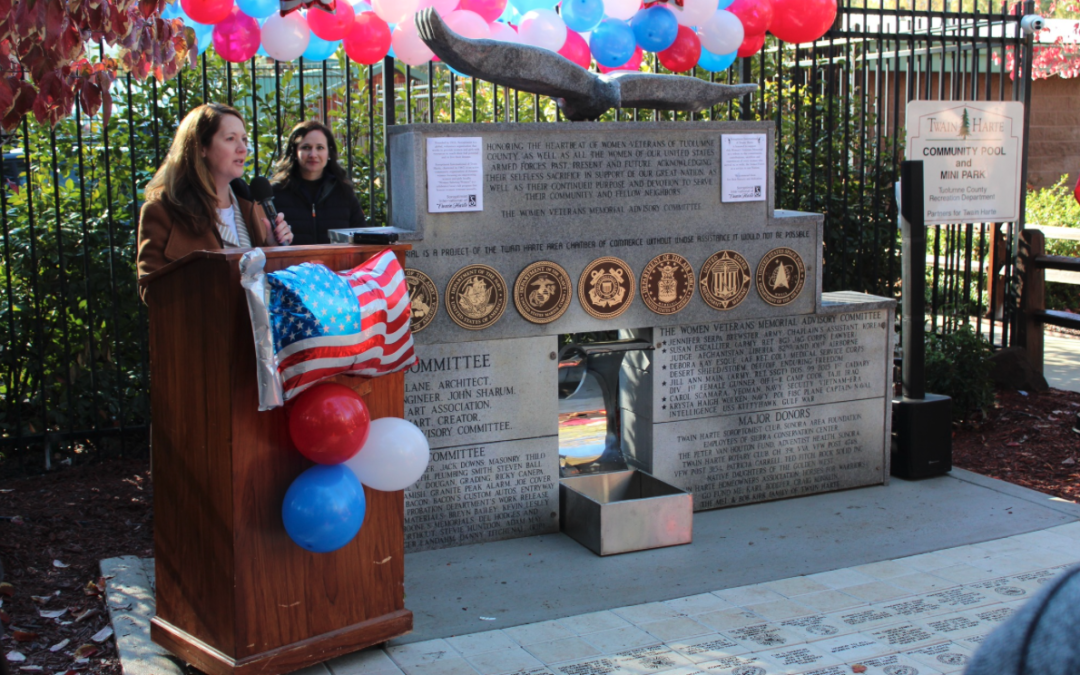 California Dedicates First Monument Honoring Women Veterans