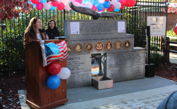 California's first women veterans monument