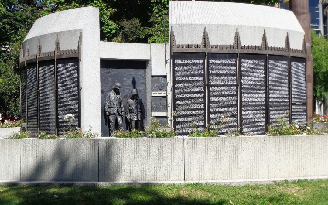 The Public Can View Personal Mementos and Artifacts Left Behind at California Vietnam Memorial