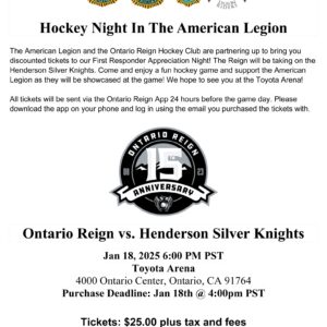 Hockey Night flyer