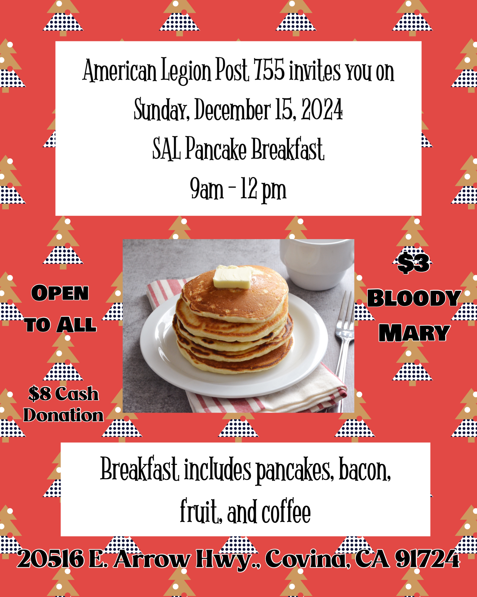 Squadron 755 Pancake Breakfast