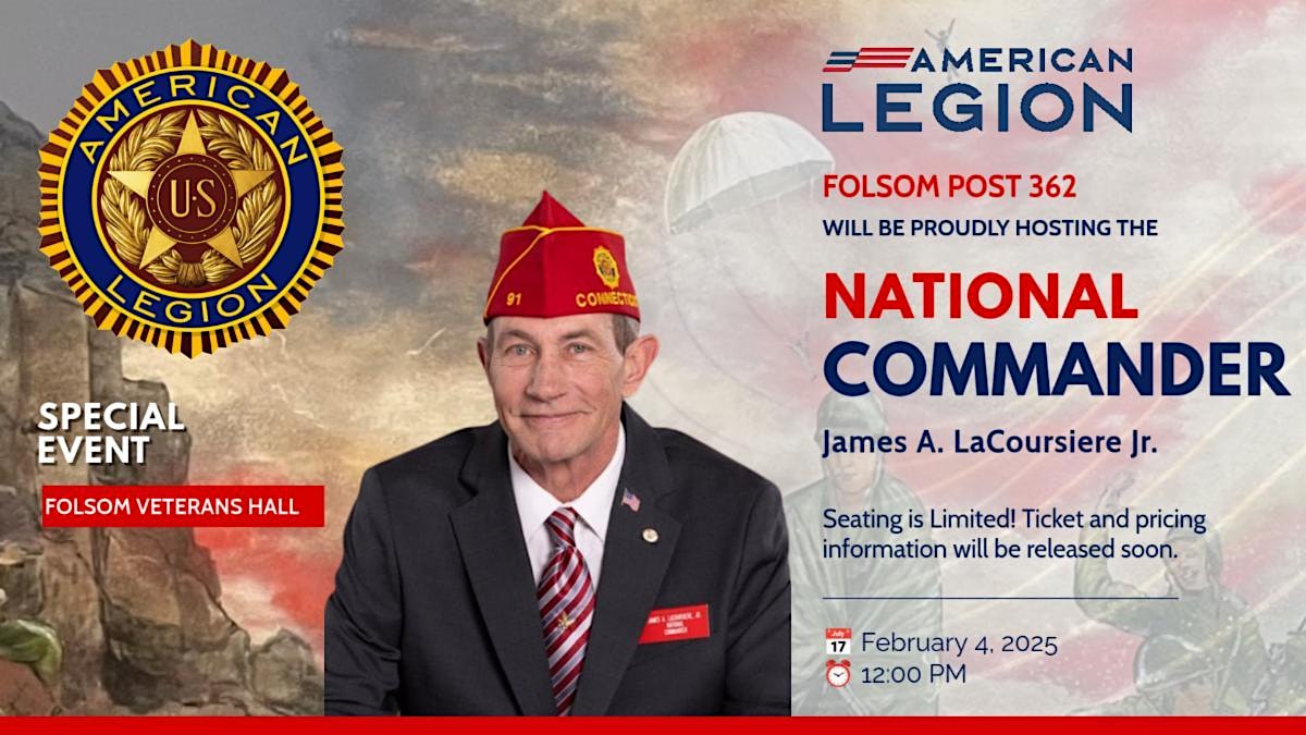 National Commander Luncheon Hosted by Folsom Post 362