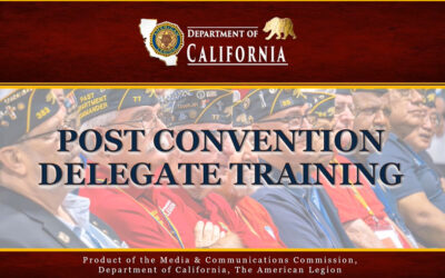 Post Convention Delegate Training