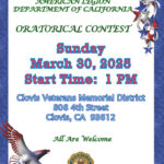 Department Oratorical Contest flyer