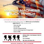 March Madness Ruck March flyer