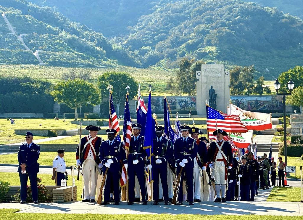 massing of the colors