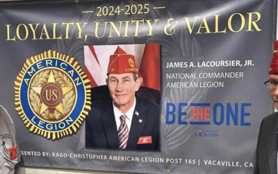 The American Legion National Commander and Gold Star Families Honored in Vacaville