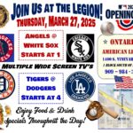 Post 112 Opening Day flyer