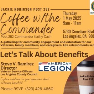 Post 252 Coffee with the Commander